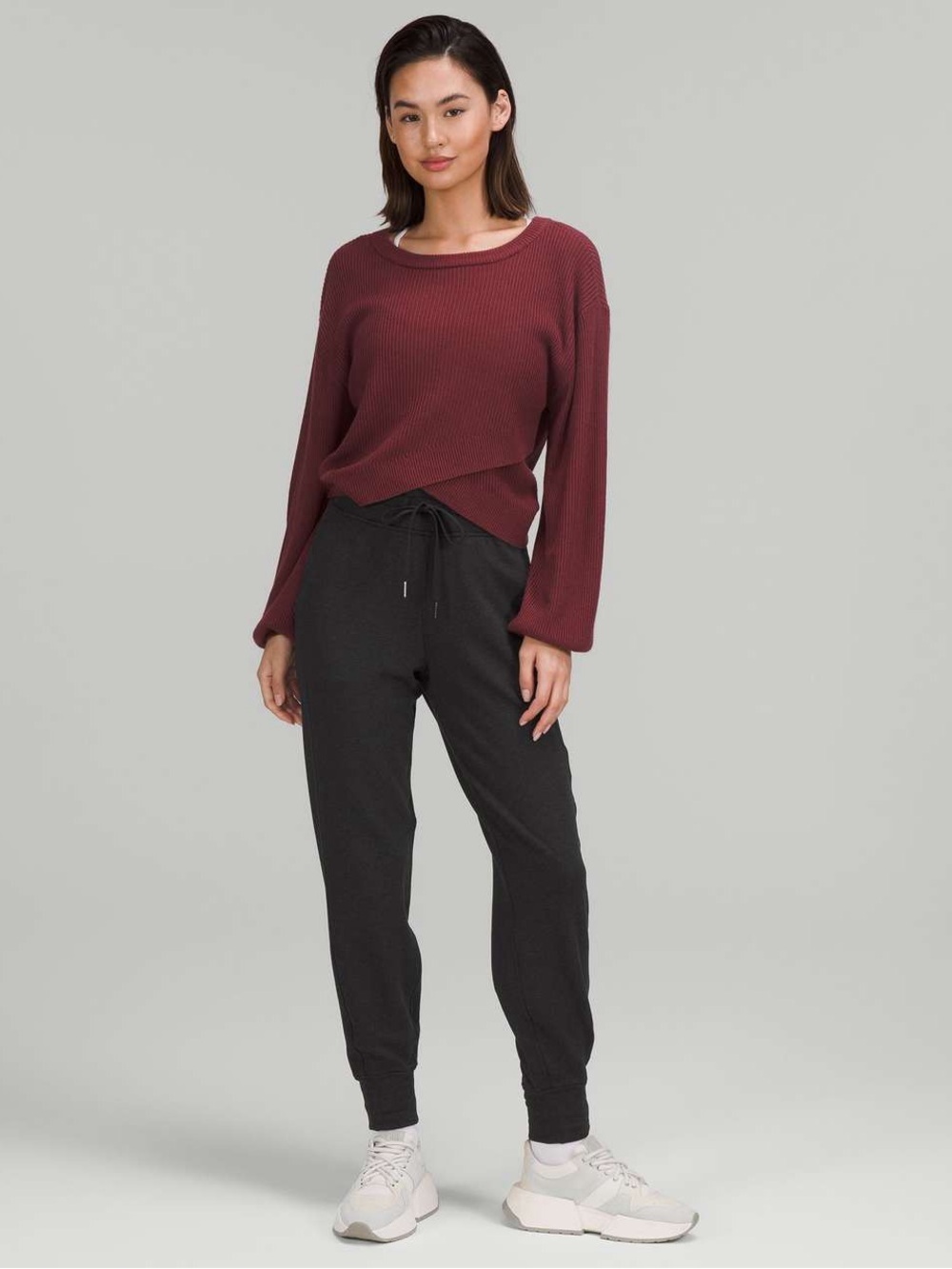 Lululemon Ready to Fleece High Rise Jogger size 6 Black